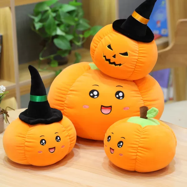 Halloween Ghost & Pumpkin Plushies