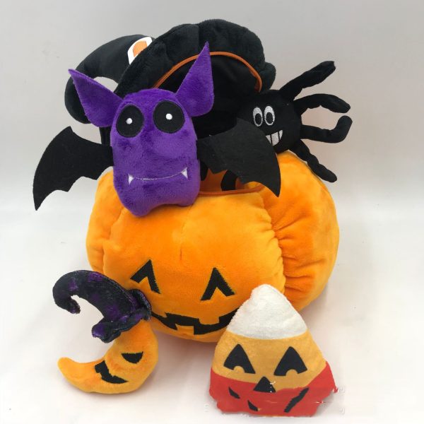 Halloween Ghost & Pumpkin Plushies