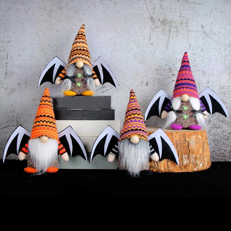 Winged Halloween Gnome Winged Halloween Gnome