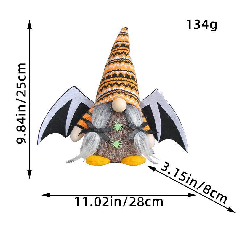 Winged Halloween Gnome Winged Halloween Gnome