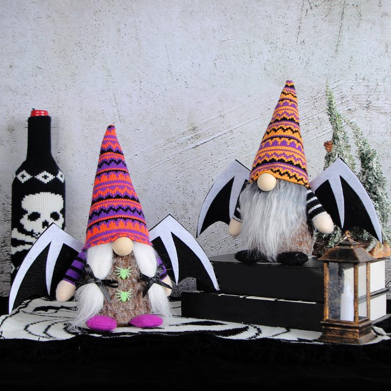 Winged Halloween Gnome Winged Halloween Gnome