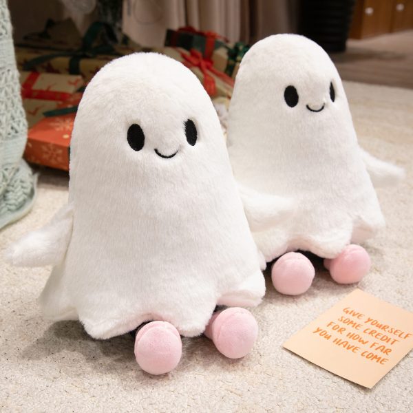 Halloween Ghost & Pumpkin Plushies
