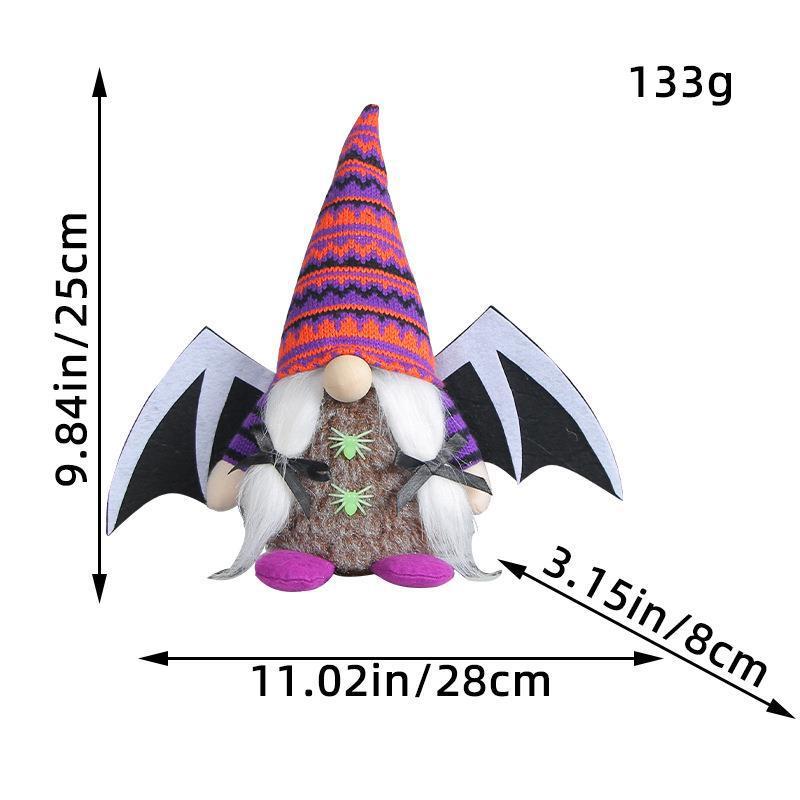 Winged Halloween Gnome Winged Halloween Gnome
