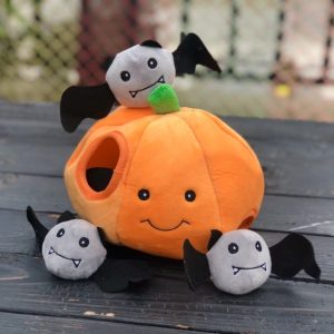 Halloween Ghost & Pumpkin Plushies